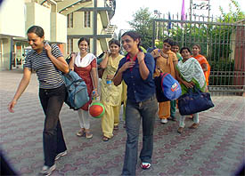 Players arrive in Ludhiana for participating in the Punjab State Games