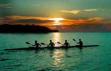 Participants from Hong Kong practice at Upper Lake