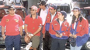 Some of the participants of the Maruti Suzuki Raid-de-Himalaya at a preview meeting 
