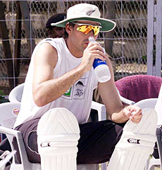 New Zealand skipper Stephen Fleming