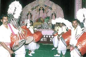 Durga Puja being organised by Aaram Bagh Durga Pooja Samiti