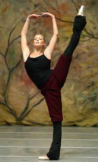 Russian ballerina Anastasia Volochkova