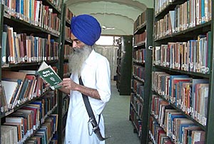 The Sikh Reference Library in Amritsar. 