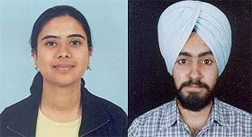 Sukriti Khanna and Kulwinder Singh