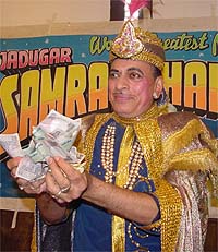 A file picture of Shankar Samrat during a performance