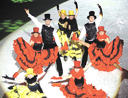 International artistes performing at Snow Park in Gurgaon on Thursday.