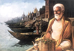 A painting by Ajai Kumar Kowshik.