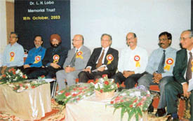 Delegates participate in Dr L.H. Lobo oration at the CMCH 