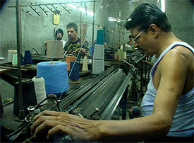 It�s busy time for hosiery workers