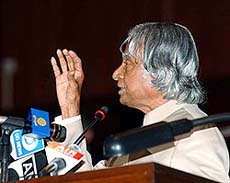 President A. P. J. Abdul Kalam addresses the National Assembly of Sudan in Khartoum 