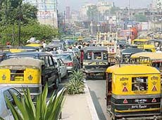 With the closure of one side of the Jagraon bridge approach, the traffic movement has been seriously affected and extended jams have become a routine in Ludhiana.