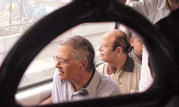 Lt Governor Vijai Kapoor, who inspected the Delhi Metro rail system in the Capital on Tuesday. He denied any political angle to his visit ahead of the Assembly elections.