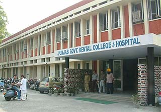 The Amritsar Dental College maintains a low profile and a positive image