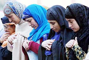 Parents are too frightened to send their girls out to work