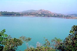 The Sutlej waters before the Nangal Dam