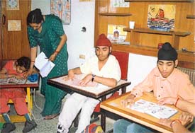 Children afflicted with cerebral palsy get special treatment at Aashirwad