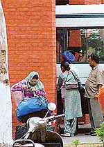 One of the girls who was recovered from�Bangalore