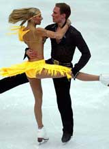 Russia's Tatiana Navka and Roman Kostomarov