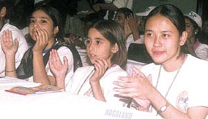 Children during the two-day Children Parliament in the Capital