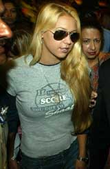 Anna Kournikova arrives in Mumbai