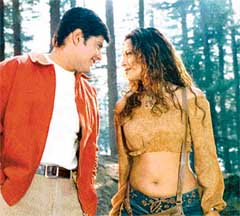 mar Upadhyaya and Reema Sen in �Jodi Kya Banai Wah Wah Ramji�