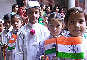 Students of Harsh Vidya Mandir celebrate Children�s Day at their school