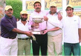 North Zone champions of the Champion Golf Club of India contest