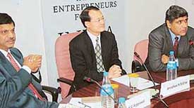 Mr S.C. Aggrawal, Principal Secretary, Industries, Punjab, Mr Jonathan Choi, Chairman of the China-India Software Association and Mr Piyush Bahl, CEO