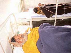 Migrant labourers who were allegedly drugged and looted