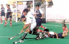 Star Hockey Club, Pakistan, and Air India battle it out for a semi-final berth in the Lal Bahadur Shastri Hockey Tournament