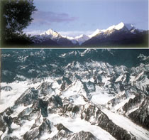 The works of Somesh Goyal, which will be on view at Lalit Kala Akademi