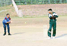 Members of the Punjab Mulazam Sangharsh Committee (Chandigarh unit) organise a rally in support of their demands at Sector-17, Chandigarh, on Wednesday. 