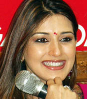 Bollywood actress Sonali Bendre who was in Jalandhar on Tuesday