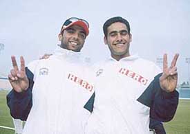 Vineet Sharma and Gagandeep Singh, who claimed five wickets each in the Andhra Pradesh innings
