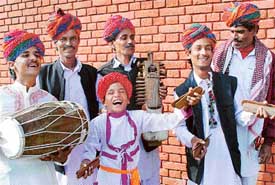 The Langas unleash desert melodies during their visit to Chandigarh 