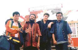 Members of Indian Ocean, the band which will open the winter fest celebrations of SJOBA by making a presentation at St John's School on Wednesday