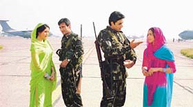 A scene from J.P. Dutta�s �LoC�