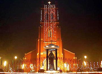 Christmas eve in Ambala