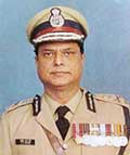 Central Reserve Police Force Director-General S.C. Chaube