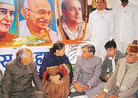 The celebration of the Congress� 118th founder�s day