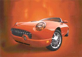 Thunderbird --- the car that featured in the James Bond movie �Die Another Day�