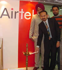A showroom of AirTel was inaugurated in Model Town, Ludhiana