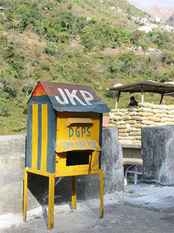 The DGP�s mailbox at Katra, which is the base camp for the Vaishnodevi shrine, is without a lid