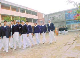 A view of National Public School, Kurali