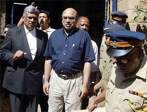 South African High Court Judge Sirajuddin Desai is remanded in custody by the Mumbai police