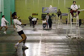 A match in progress in Ludhiana 