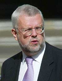 Gavyn Davies, who resigned from his position as BBC Chairman on Wednesday