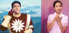 Sign language: Shaktimaan with interpreter