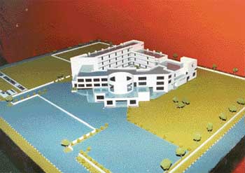 A model of Chitkara International School