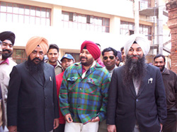 Daler comes out of a Patiala court on Tuesday